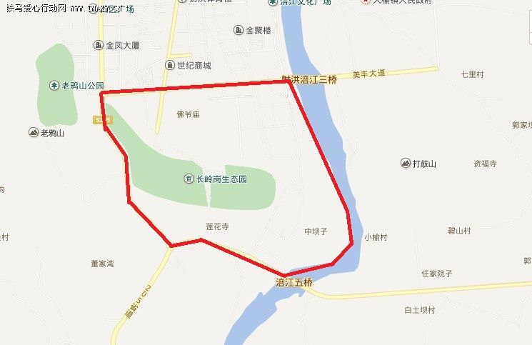 射洪县城南片区开发建设全面启动
