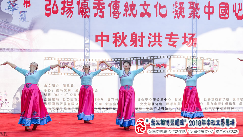 “薪火相传聚龙魂”铁马综合志愿服务活动现场图片